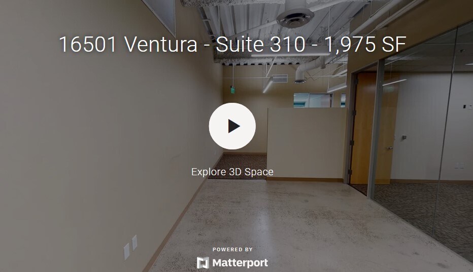 16501 Ventura Blvd, Encino, CA à louer - Numérisation 3D Matterport – Image 2 sur 13