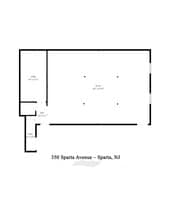 350 Sparta Ave, Sparta, NJ à louer Plan de site– Image 2 sur 2