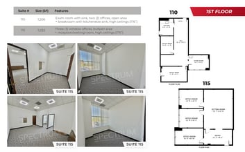 17609 Ventura Blvd, Encino, CA à louer Plan d’étage– Image 2 sur 7