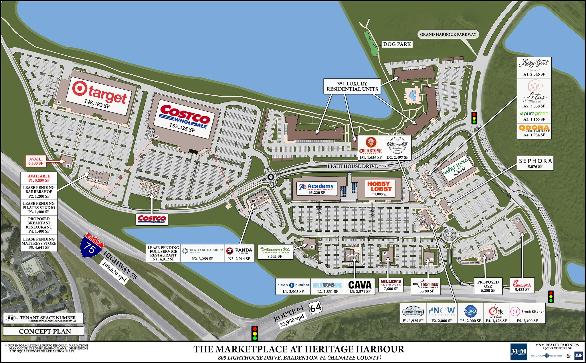 7105 SR 64 E, Bradenton, FL à louer Plan de site– Image 1 sur 1