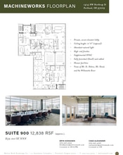 1400 NW Northrup St, Portland, OR à louer Plan d’étage– Image 1 sur 5