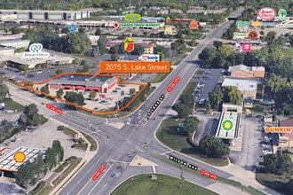 2075 S Lake St, Mundelein, IL - VUE AÉRIENNE  vue de carte