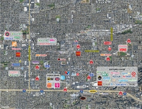 119-207 N Grand Ave, Covina, CA - Vue aérienne  vue de carte