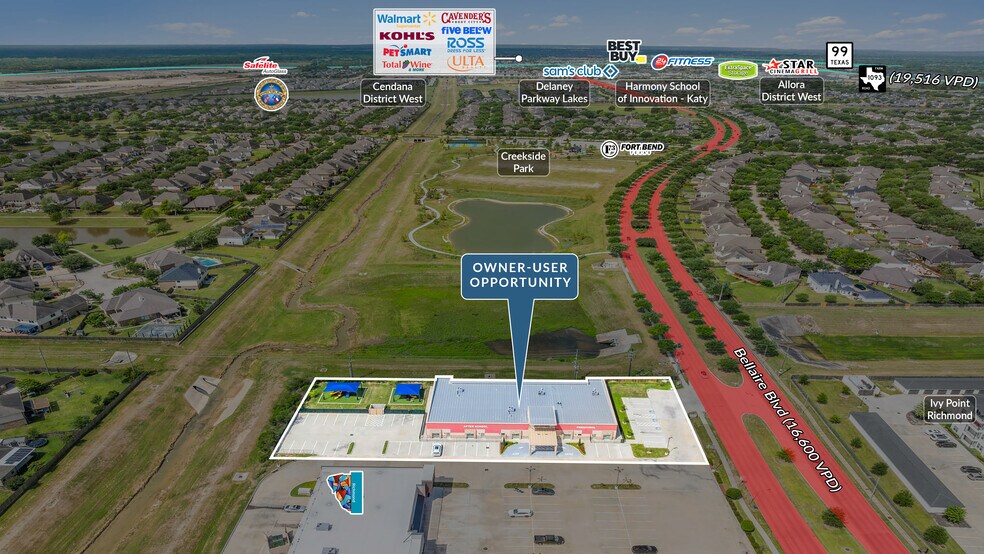 20715 Bellaire Blvd, Richmond, TX à vendre - Photo de l’immeuble – Image 3 sur 5
