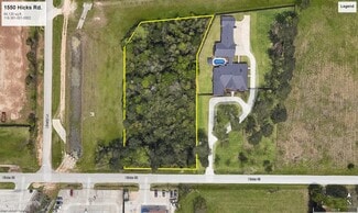 Plus de détails pour 1550 Hicks Street, Tomball, TX - Terrain à vendre
