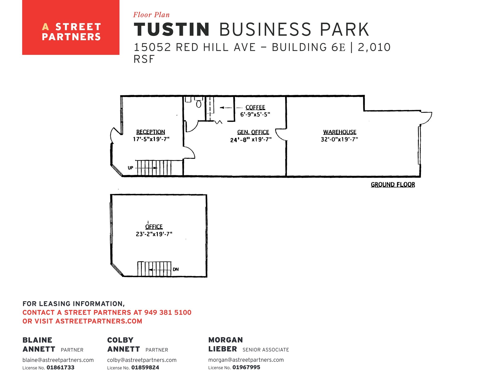 15102 Red Hill Ave, Tustin, CA à louer Plan de site– Image 1 sur 1