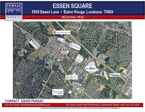 5555 Essen Ln, Baton Rouge, LA - VUE AÉRIENNE  vue de carte - Image1