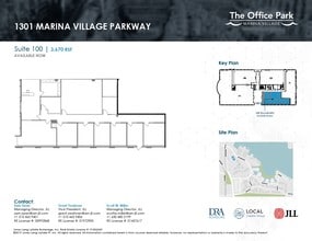 1001 Marina Village Pky, Alameda, CA à louer Plan d’étage– Image 1 sur 1