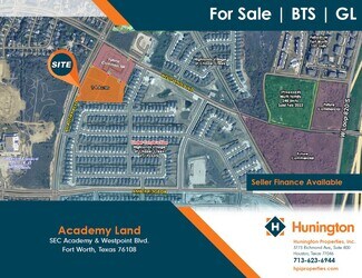 Plus de détails pour Academy, Fort Worth, TX - Terrain à vendre