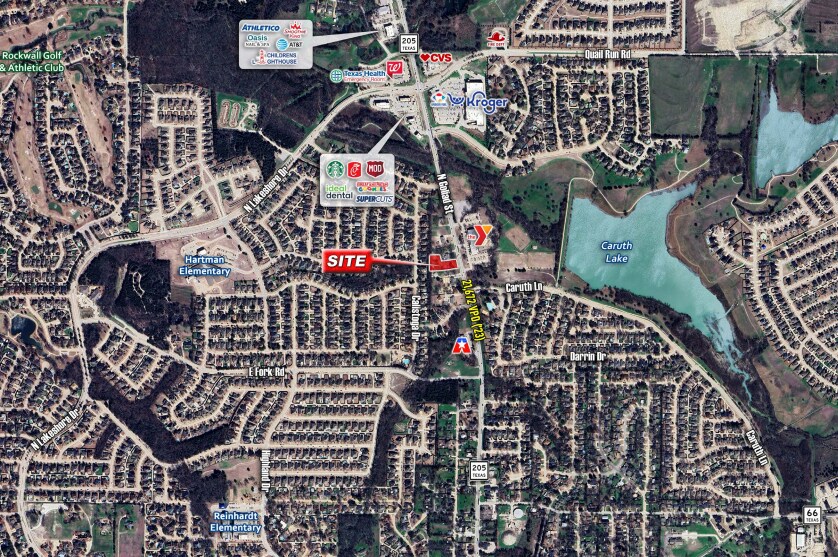1209 N Goliad St, Rockwall, TX à louer - Aérien – Image 3 sur 3