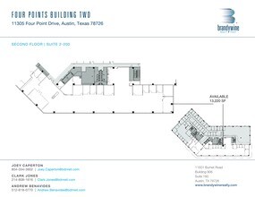 11305 Four Points Dr, Austin, TX à louer Plan de site– Image 1 sur 1