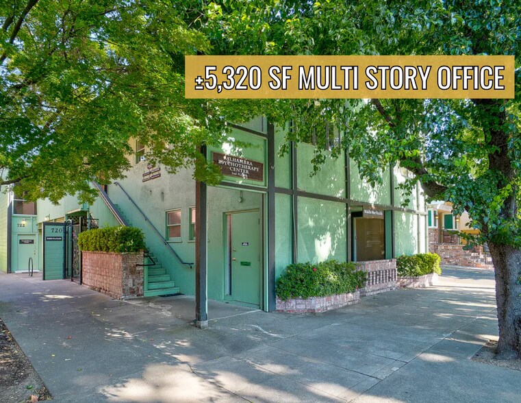 716-722 Alhambra Blvd, Sacramento, CA à vendre - Photo principale – Image 1 sur 8