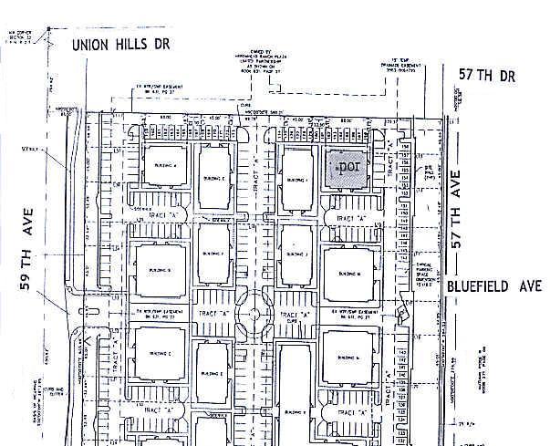 18275 N 59th Ave, Glendale, AZ à vendre - Plan cadastral – Image 3 sur 24