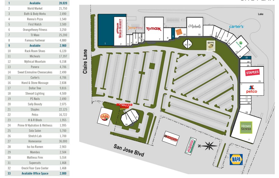 11111-11119 San Jose Blvd, Jacksonville, FL à louer - Photo de l’immeuble – Image 2 sur 9