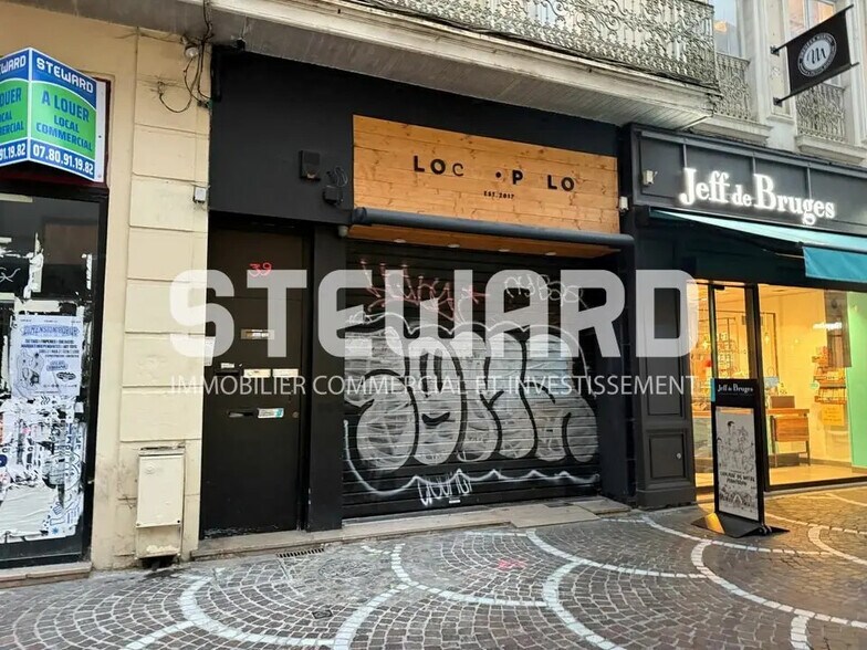 Local commercial dans Lille à louer - Photo de l’immeuble – Image 1 sur 11