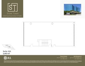 13760 Noel Rd, Dallas, TX à louer Plan de site– Image 1 sur 1