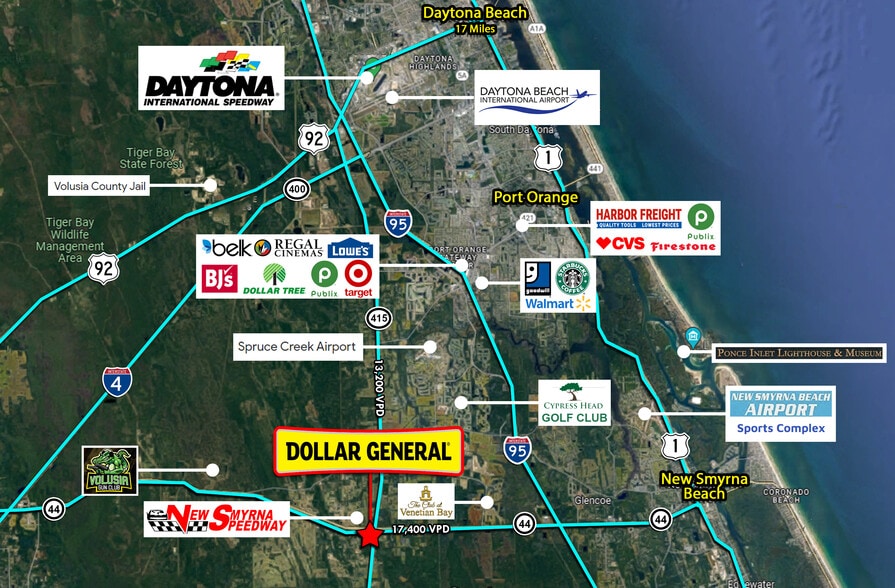 3950 FL-44, New Smyrna Beach, FL à vendre - Photo de l’immeuble – Image 3 sur 5