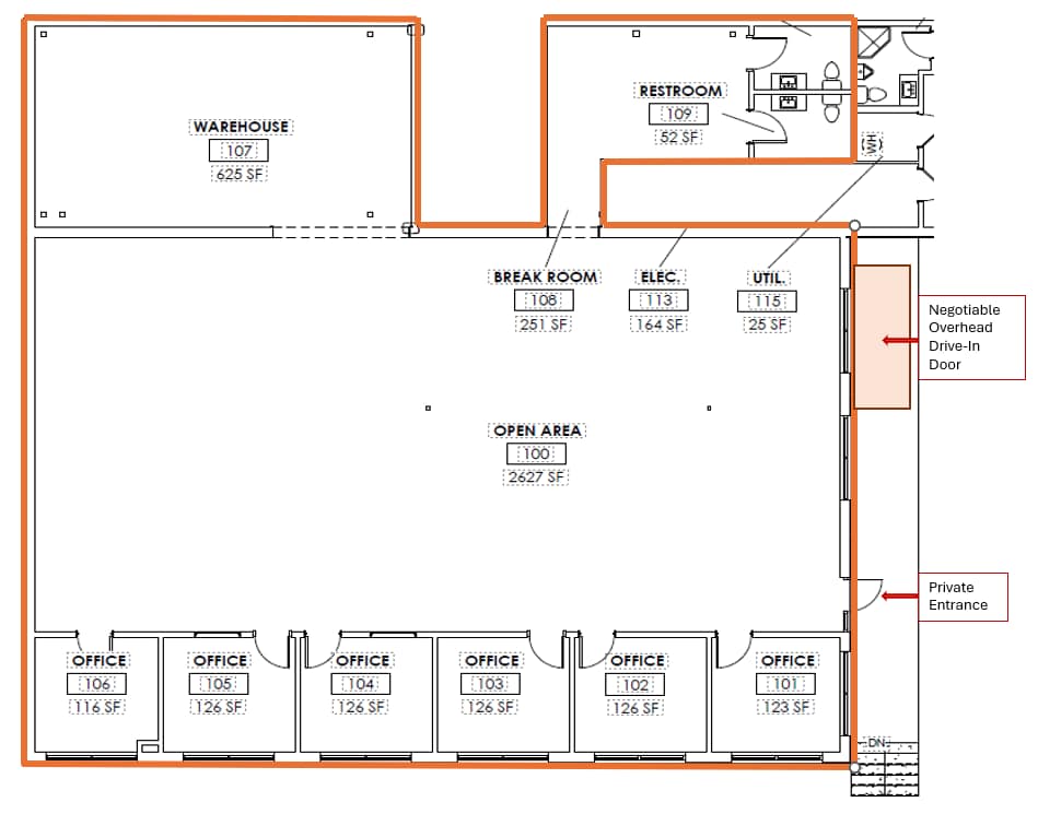 1500 W Campus Dr, Littleton, CO à louer Plan d’étage– Image 1 sur 1