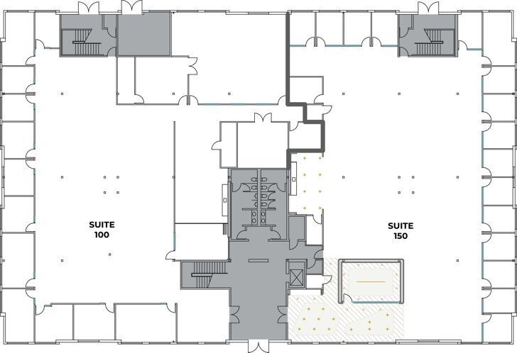 4790 Eastgate Mall, San Diego, CA à louer Plan d’étage– Image 1 sur 4
