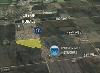 Plus de détails pour County 17 & 112th Avenue S, Horace, ND - Terrain à vendre