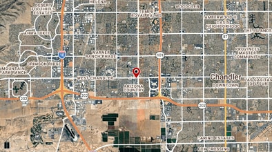 70 N McClintock Dr, Chandler, AZ - Vue aérienne vue de carte