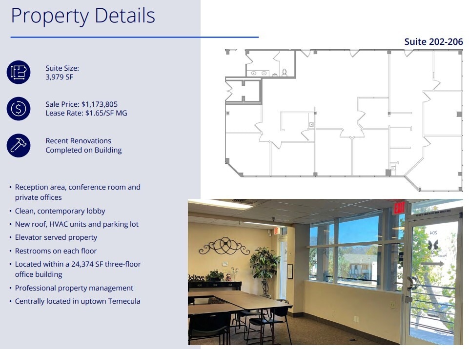 41707 Winchester Rd, Temecula, CA à louer Plan d’étage– Image 1 sur 1