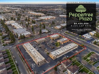 Plus de détails pour Peppertree Plaza – Local commercial à vendre, Fresno, CA