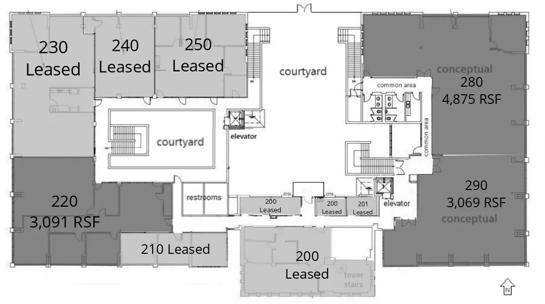 10470 Foothill Blvd, Rancho Cucamonga, CA à louer Plan d’étage– Image 1 sur 1