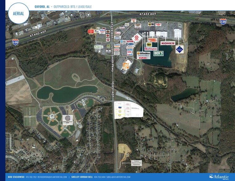 00 Leon Smith Parkway, Oxford, AL à vendre - Aérien – Image 2 sur 4