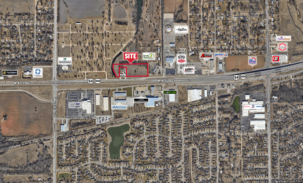 11300 Block W. Kellogg St, Wichita, KS à vendre - Photo de l’immeuble – Image 3 sur 3