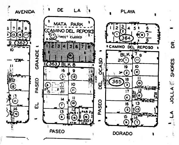 2223 Avenida de la Playa, La Jolla, CA à louer - Plan cadastral – Image 2 sur 5