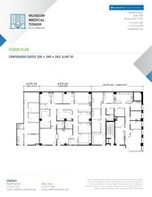 1213 Hermann Dr, Houston, TX à louer Plan d’étage– Image 2 sur 2