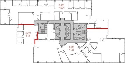 3131 Camino del Rio N, San Diego, CA à louer Plan d’étage– Image 1 sur 1