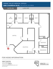 5380 S Rainbow Blvd, Las Vegas, NV à louer Plan d’étage– Image 1 sur 1