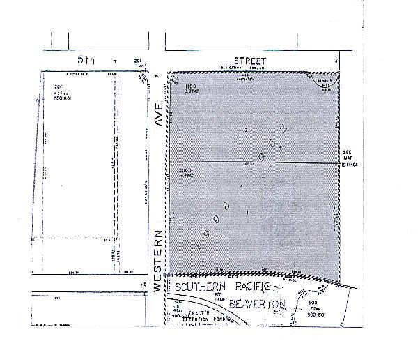 5150 SW Western Ave, Beaverton, OR à vendre - Plan cadastral – Image 2 sur 5