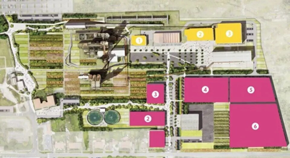 Terrain dans Uckange à vendre - Plan de site – Image 2 sur 3