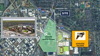 Plus de détails pour 3207 & 3215 N Arthur Ashe Blvd, Richmond, VA - Terrain à vendre