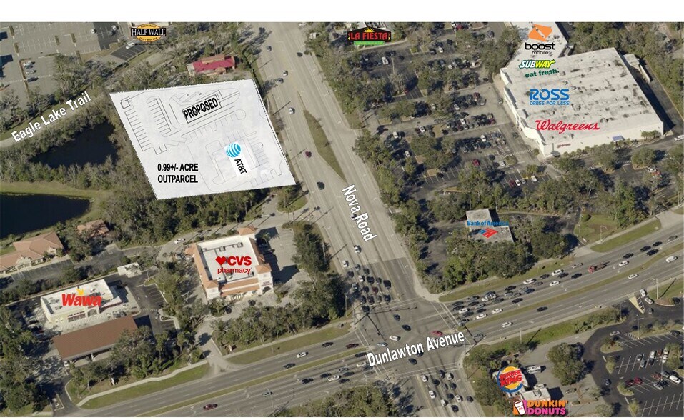 3798 S Nova Rd, Port Orange, FL à louer - Aérien – Image 1 sur 6