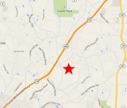 5945 Cabot Pky, Alpharetta, GA - VUE AÉRIENNE  vue de carte