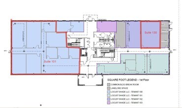 8886 Rixlew Ln, Manassas, VA à louer Plan d’étage– Image 1 sur 10