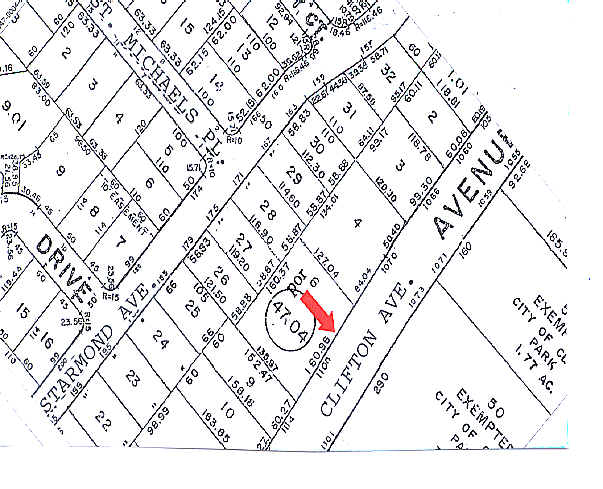 1100 Clifton Ave, Clifton, NJ à vendre - Plan cadastral – Image 3 sur 3