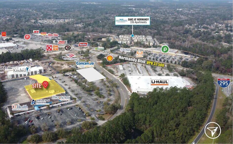 1550 Normandy Village Pky, Jacksonville, FL à vendre - Photo de l’immeuble – Image 3 sur 5