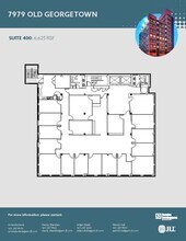 7979 Old Georgetown Rd, Bethesda, MD à louer Plan d’étage– Image 1 sur 1