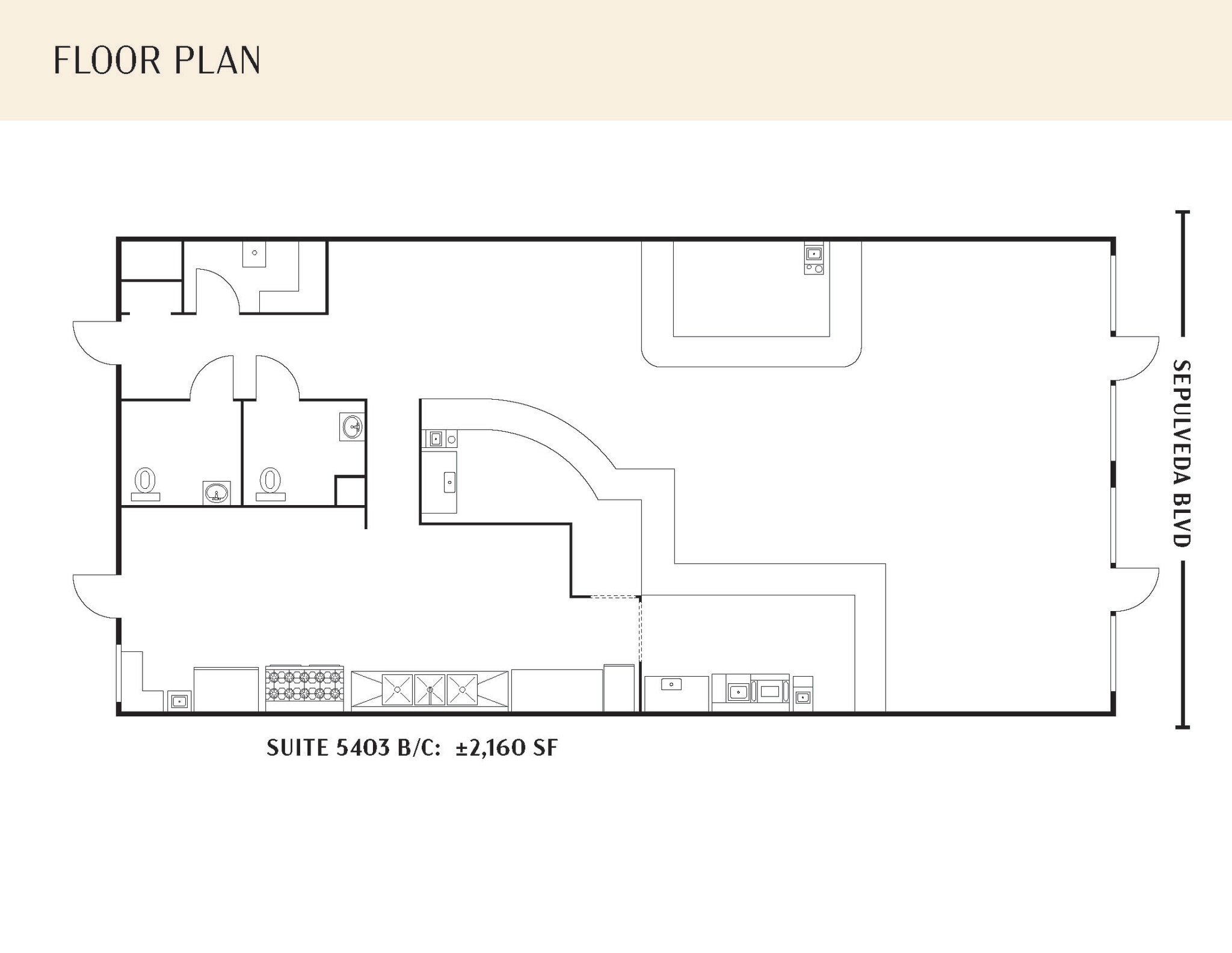 5401 Sawtelle Blvd blvd, Culver City, CA à louer Plan d’étage– Image 1 sur 1