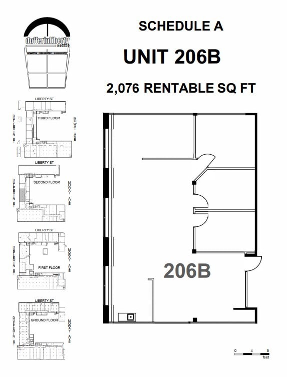 219 Dufferin St, Toronto, ON à louer Plan d’étage– Image 1 sur 1
