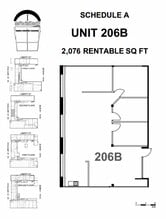 219 Dufferin St, Toronto, ON à louer Plan d’étage– Image 1 sur 1