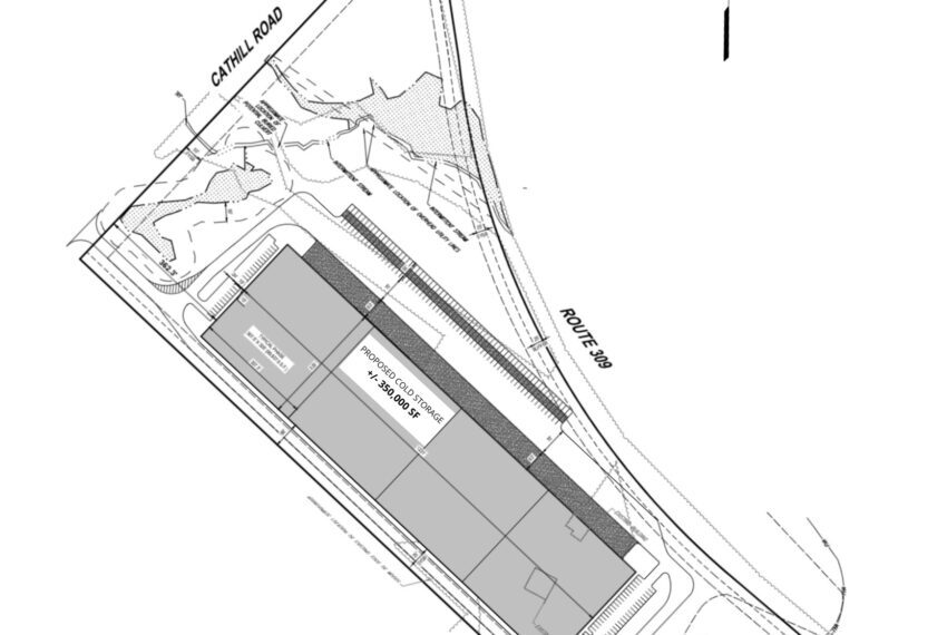 215 Cathill Rd, Sellersville, PA à vendre - Plan de site – Image 2 sur 3