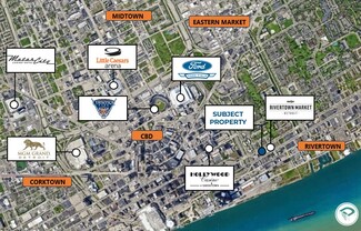 Plus de détails pour 1351 E Jefferson Ave, Detroit, MI - Terrain à vendre