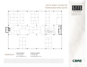 5775 DTC Blvd, Greenwood Village, CO à louer Plan de site– Image 1 sur 1