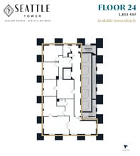 1218 3rd Ave, Seattle, WA à louer Plan d’étage– Image 1 sur 1